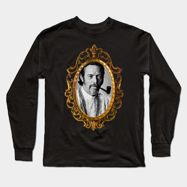 Alan Watts Long Sleeve T-Shirt by TheLiterarian